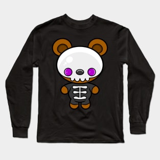 Skull Bear Long Sleeve T-Shirt